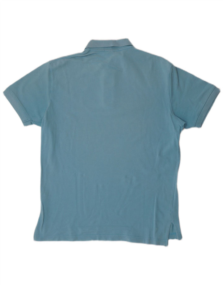 Polo Ralph Lauren Herrenhemd aus mittelblauer Baumwolle