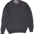 Harmont & Blaine Herren-Pullover mit Rundhalsausschnitt, mittelmarineblaue Wolle