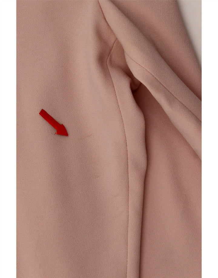 Zara Slim Chino-Hose für Damen, Größe S, W27, L26, Rosa, Polyester