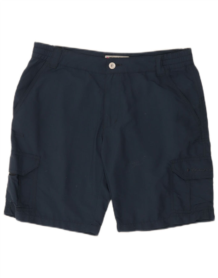 THINK PINK Damen Cargoshorts W30 Medium Navy Blue