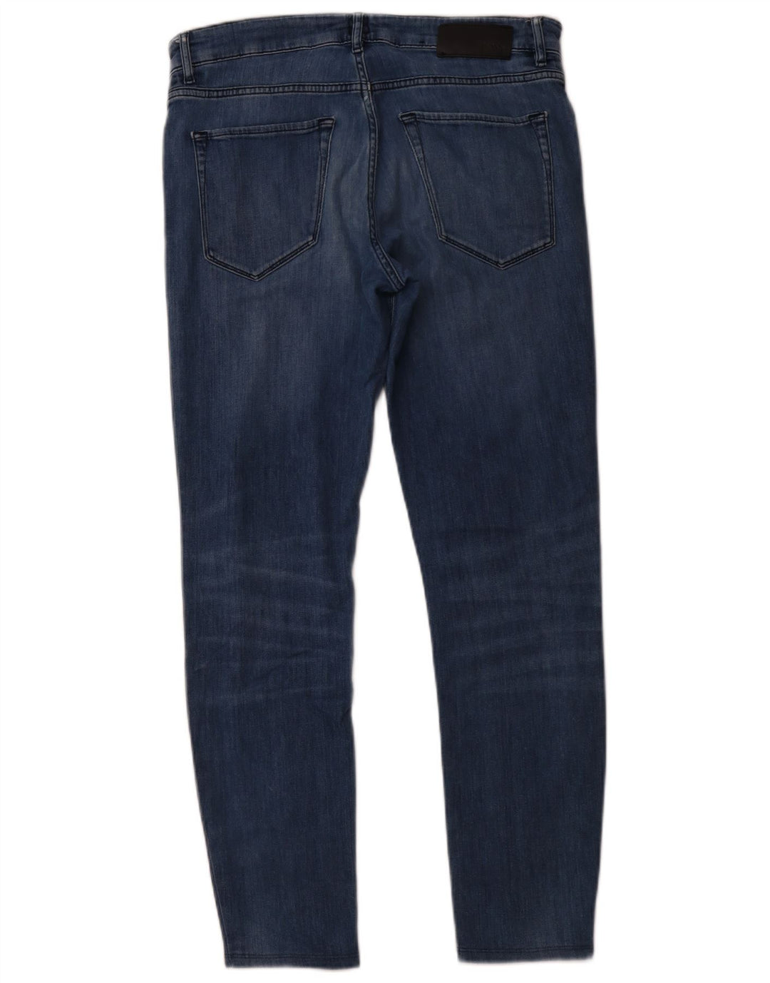 HUGO BOSS Damen Slim Jeans W32 L29 Blaue Baumwolle