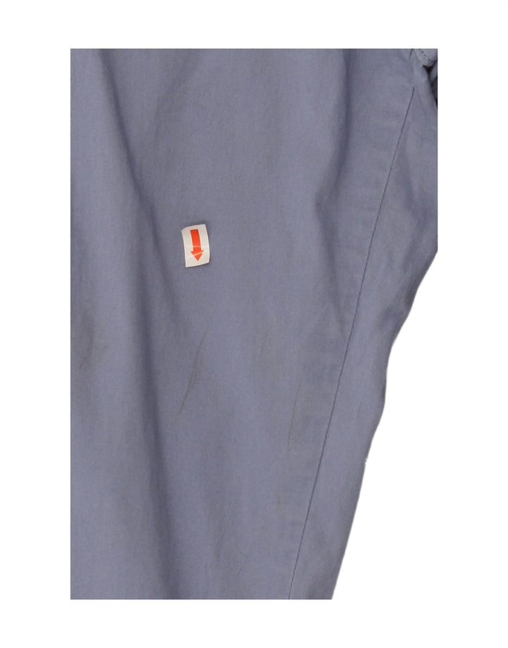 LEE Womens Mid Rise Relaxed Fit Cargo Capri Trousers Medium W34 L19 Blue Vintage Lee and Second-Hand Lee from Messina Hembry 