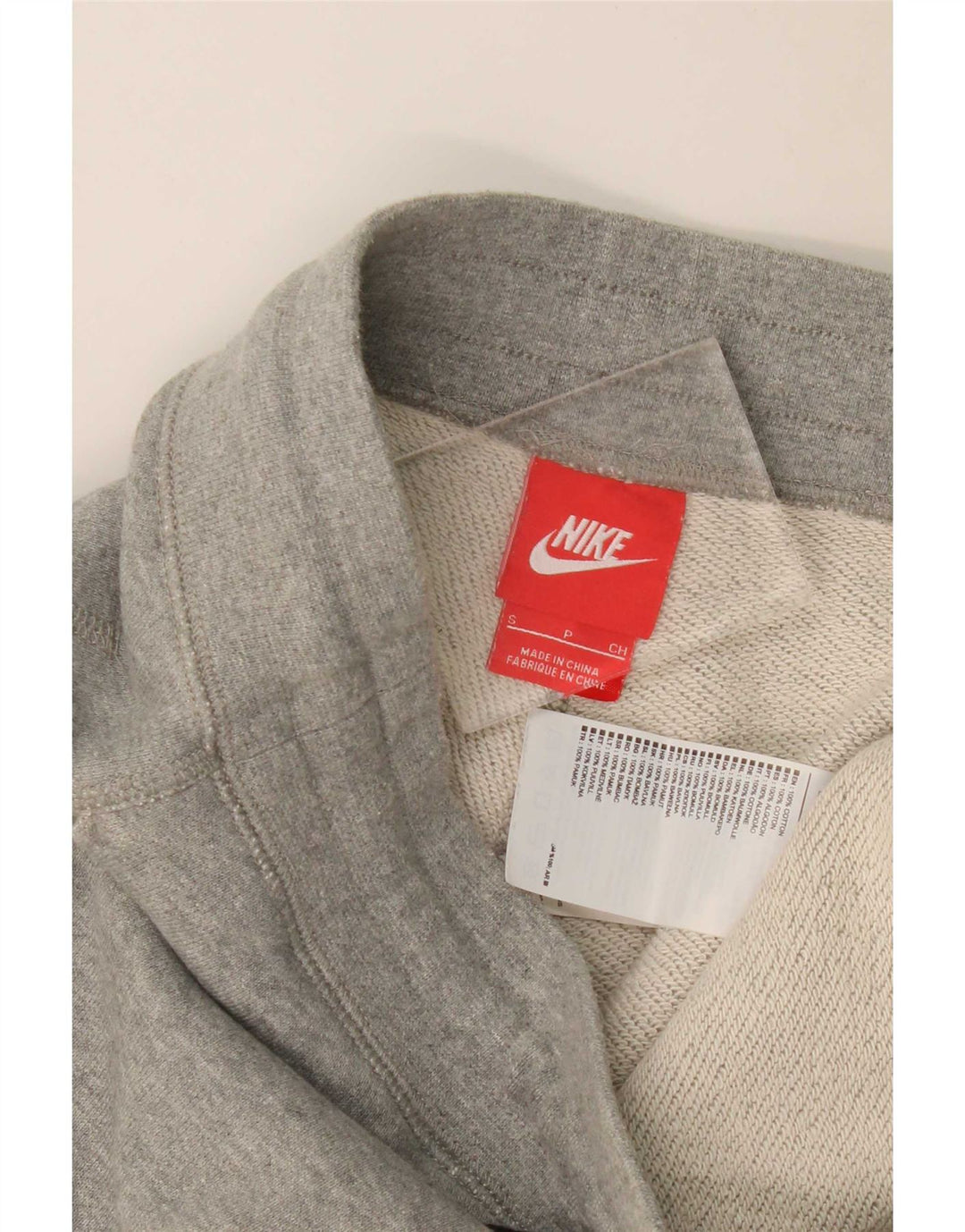 Nike Herren-Trainingshose, Jogginghose, Größe S, grau gefleckt