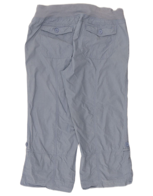 Tommy Hilfiger Damen Capri-Hose, Größe M, W30, L22, Blau, Baumwolle