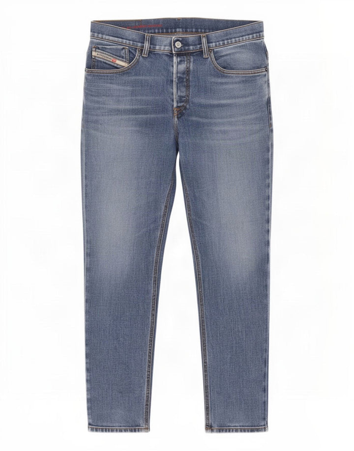 Diesel Herren Slim Jeans W33 L28 Blaue Baumwolle