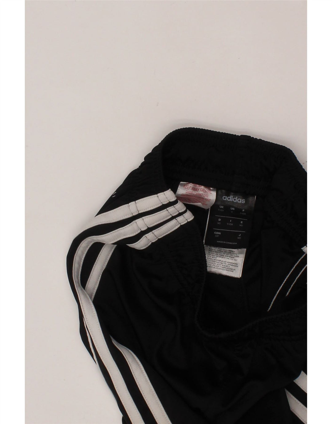 ADIDAS Sportshorts für Jungen, 9–10 Jahre, schwarzes Polyester