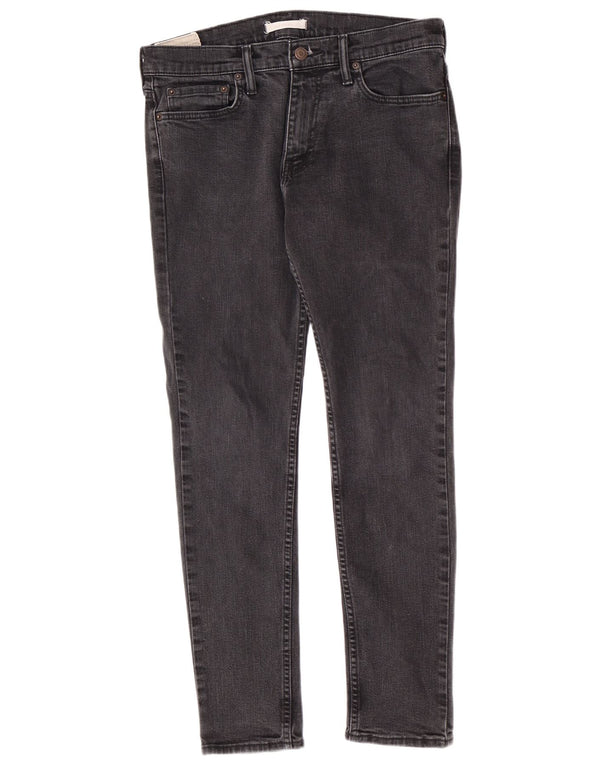 Abercrombie & Fitch Herren Super Skinny Jeans W32 L30 Graue Baumwolle
