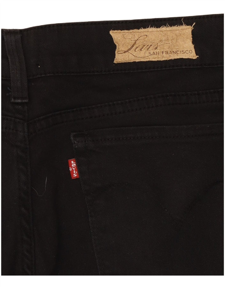 LEVI'S Womens Slight Curve Skinny Jeans W32 L34 Black