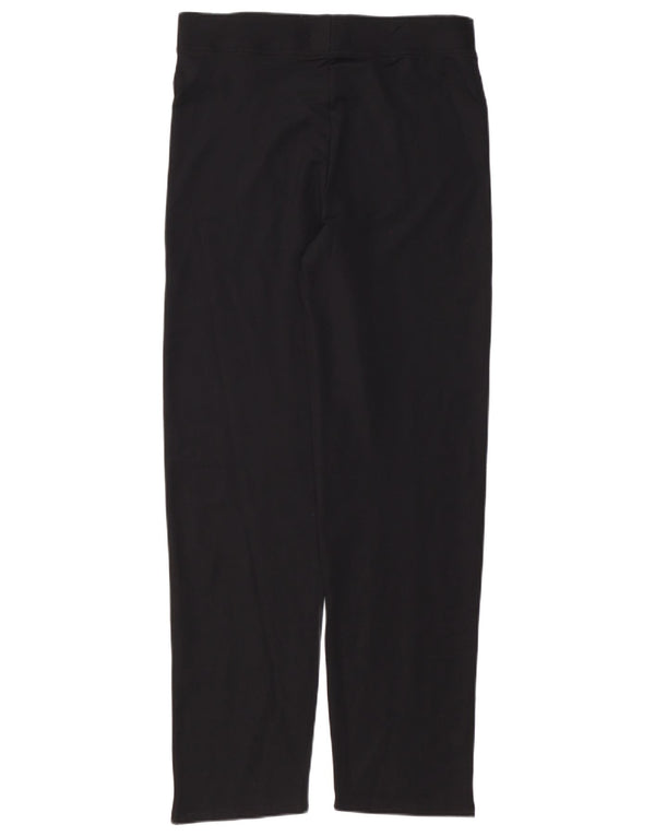 Marks & Spencer Damen Gerade Freizeithose UK 12 Medium W32 L31 Schwarz