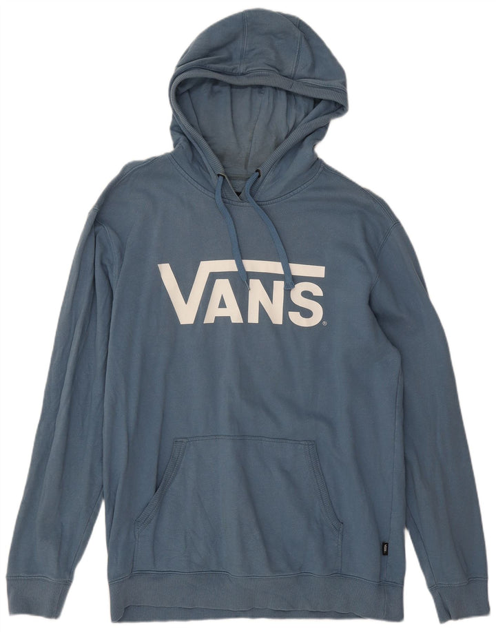 Vans Herren-Kapuzenpullover mit Grafik, groß, aus blauer Baumwolle