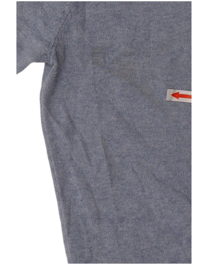 Jack Wills Herren-Pullover mit Rundhalsausschnitt, Größe S, blau, Baumwolle