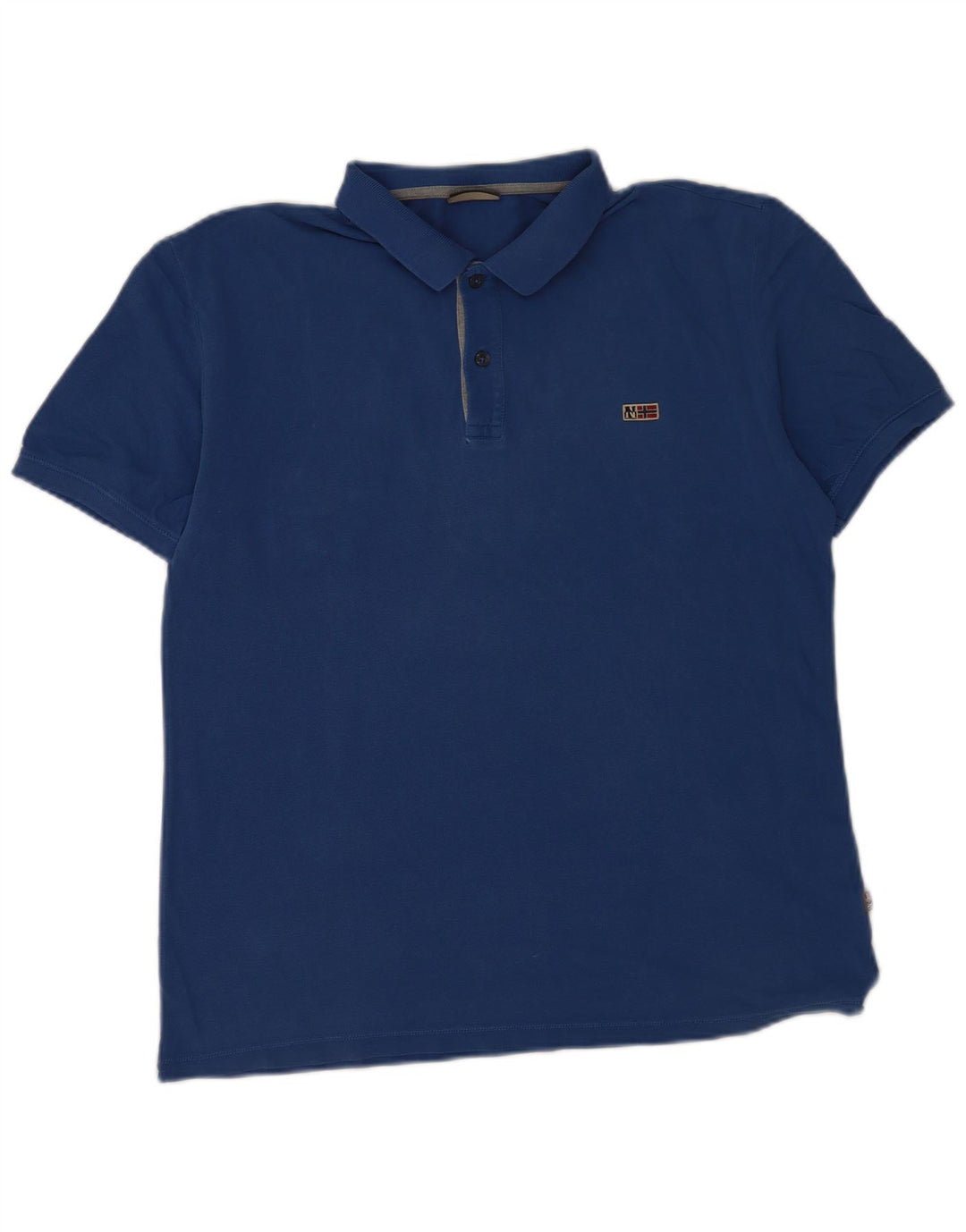 Napapijri Herren-Poloshirt, Größe L, Blau