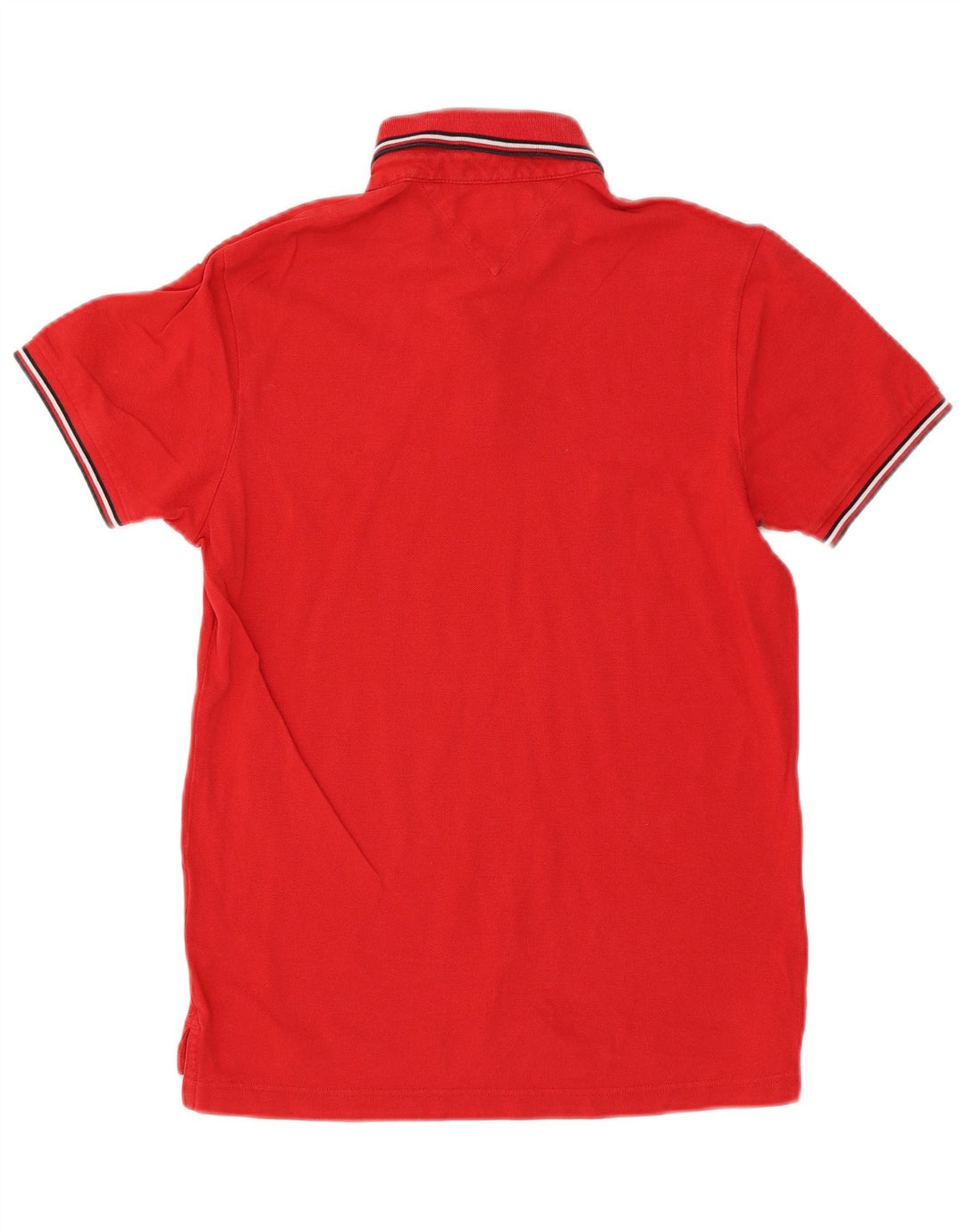 Tommy Hilfiger Herren Slim Fit Poloshirt Mittelrot