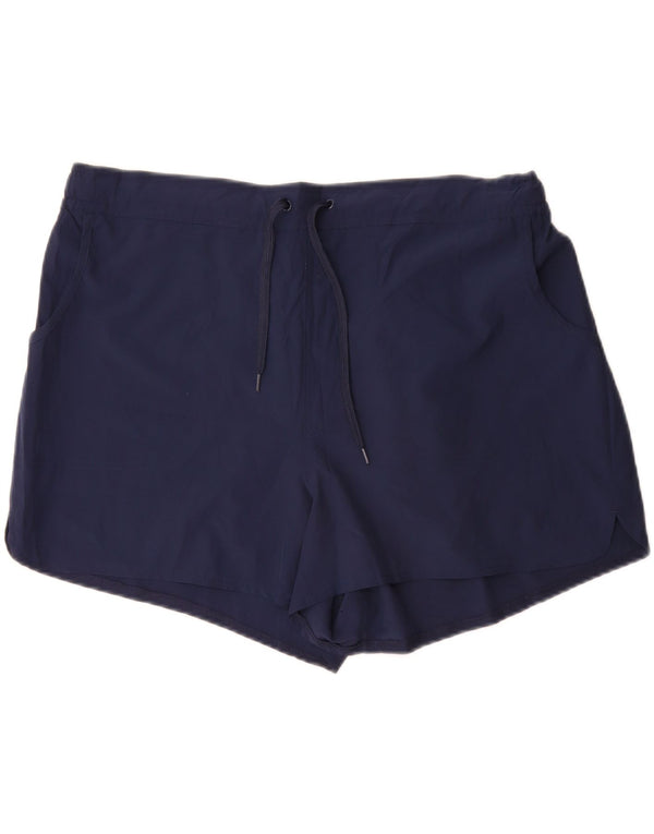 Mountain Warehouse Damen-Sportshorts UK 18 XL Marineblaues Polyester