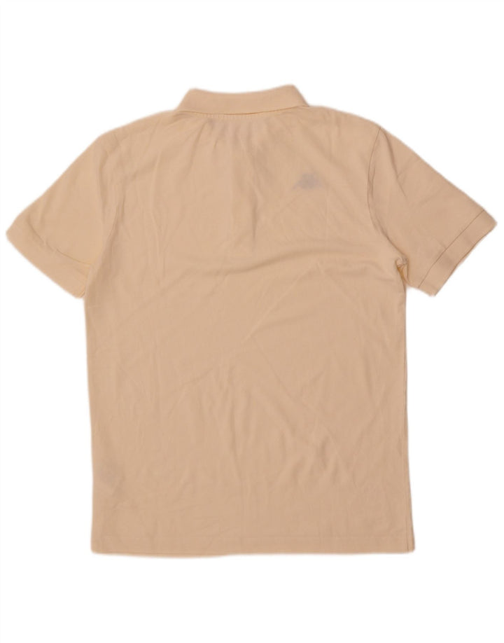 Kappa Herren-Poloshirt aus mittelweißer Baumwolle