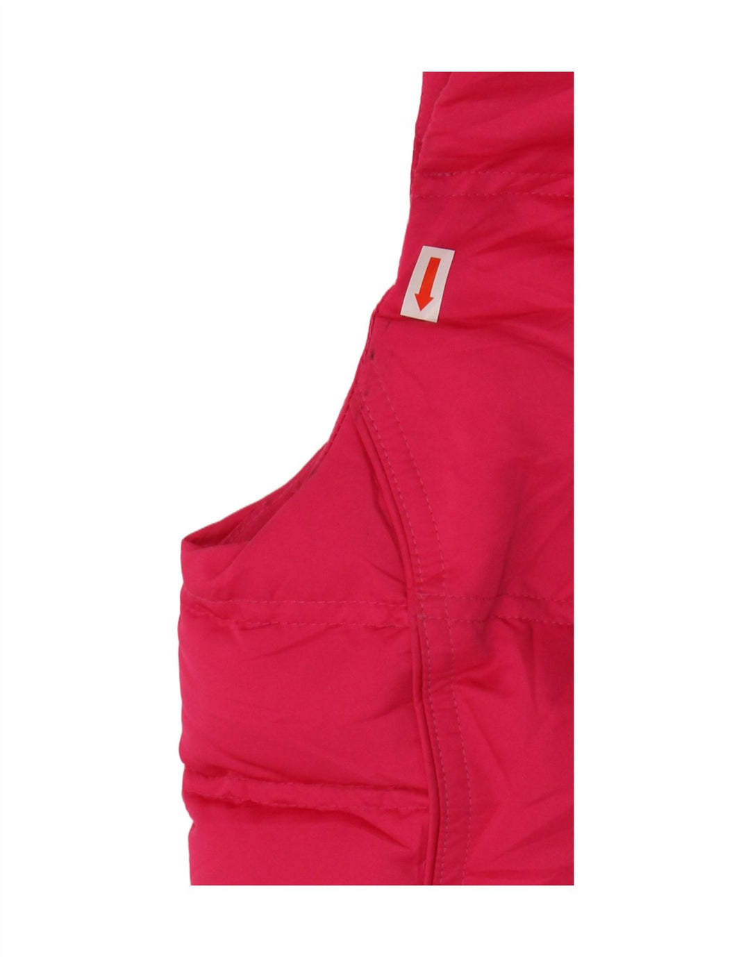 Adidas Damen Wattierte Weste UK 6 XS Rosa Polyester