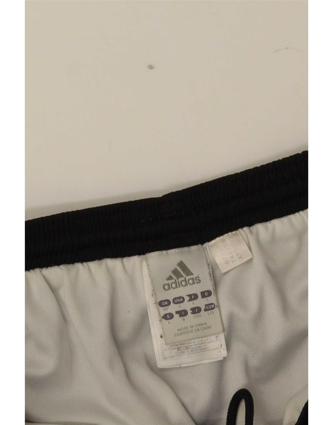 Adidas Herren Climalite Sportshorts, groß, schwarz gestreift, Polyester