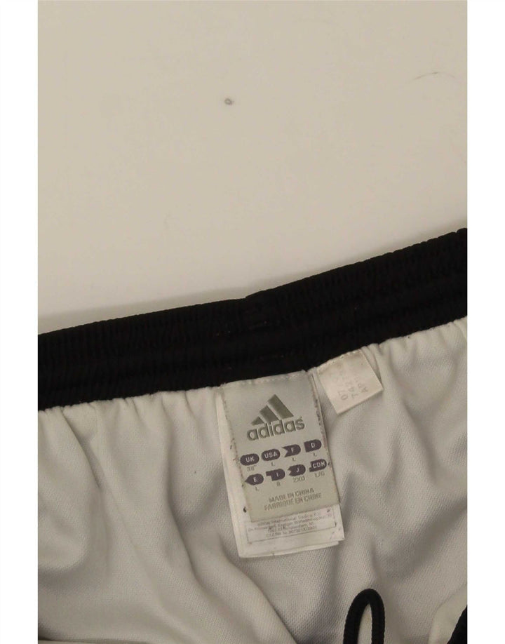 Adidas Herren Climalite Sportshorts, groß, schwarz gestreift, Polyester