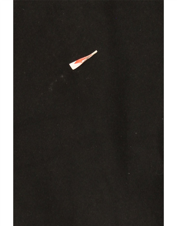 Zara Damen-Übergroßer Mantel mit Kapuze, UK 10, Größe S, Schwarz, Polyester