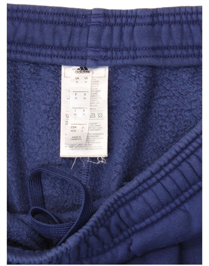 ADIDAS Herren-Trainingshose, Jogginghose, mittelmarineblaue Baumwolle