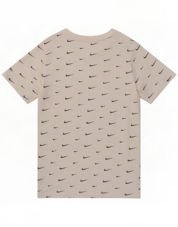 Nike Jungen T-Shirt mit Grafik, 13–14 Jahre, XL, weiße Baumwolle