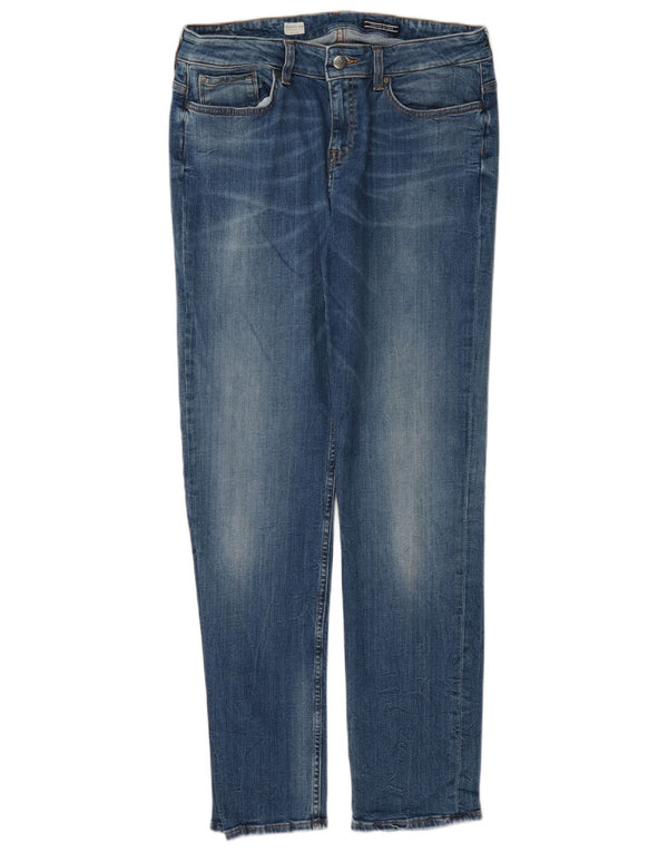 Tommy Hilfiger Damen Madrid RW Straight Jeans W31 L32 Blaue Baumwolle