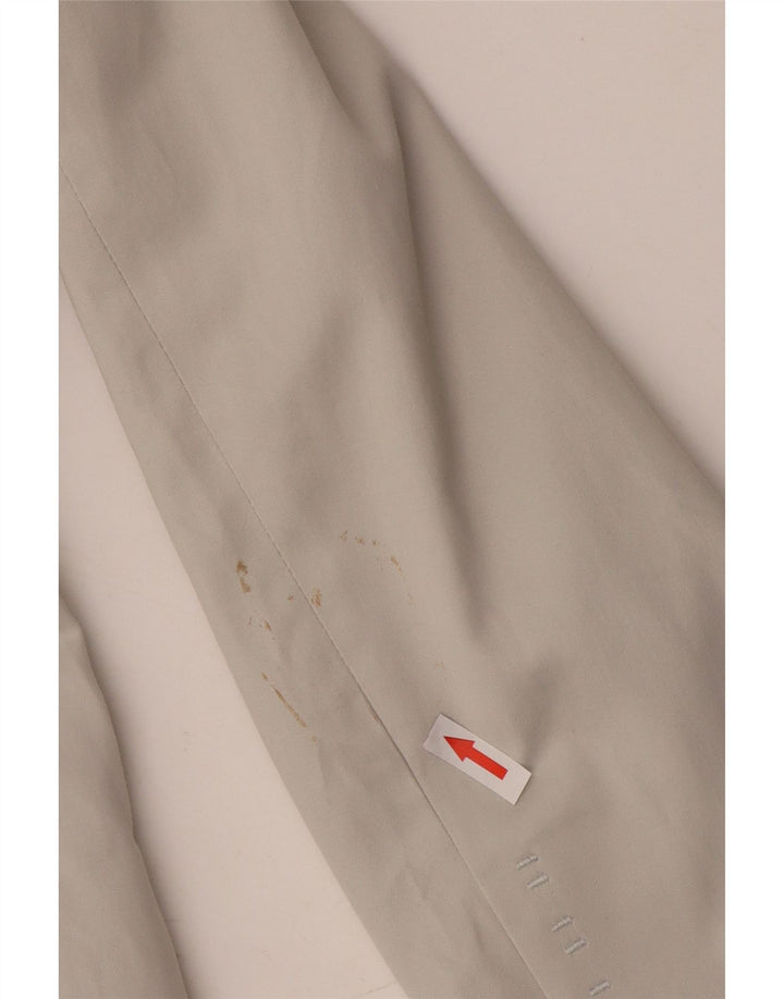 Zara Herren-Blazer mit 2 Knöpfen, EU 52, große beige Baumwolle