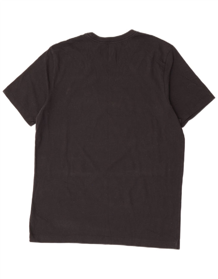 Nike Herren-T-Shirt mit Grafik, groß, aus schwarzer Baumwolle