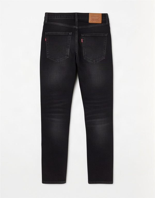 Levi's Herren 512 Slim Tapered Jeans W29 L30 Schwarze Baumwolle