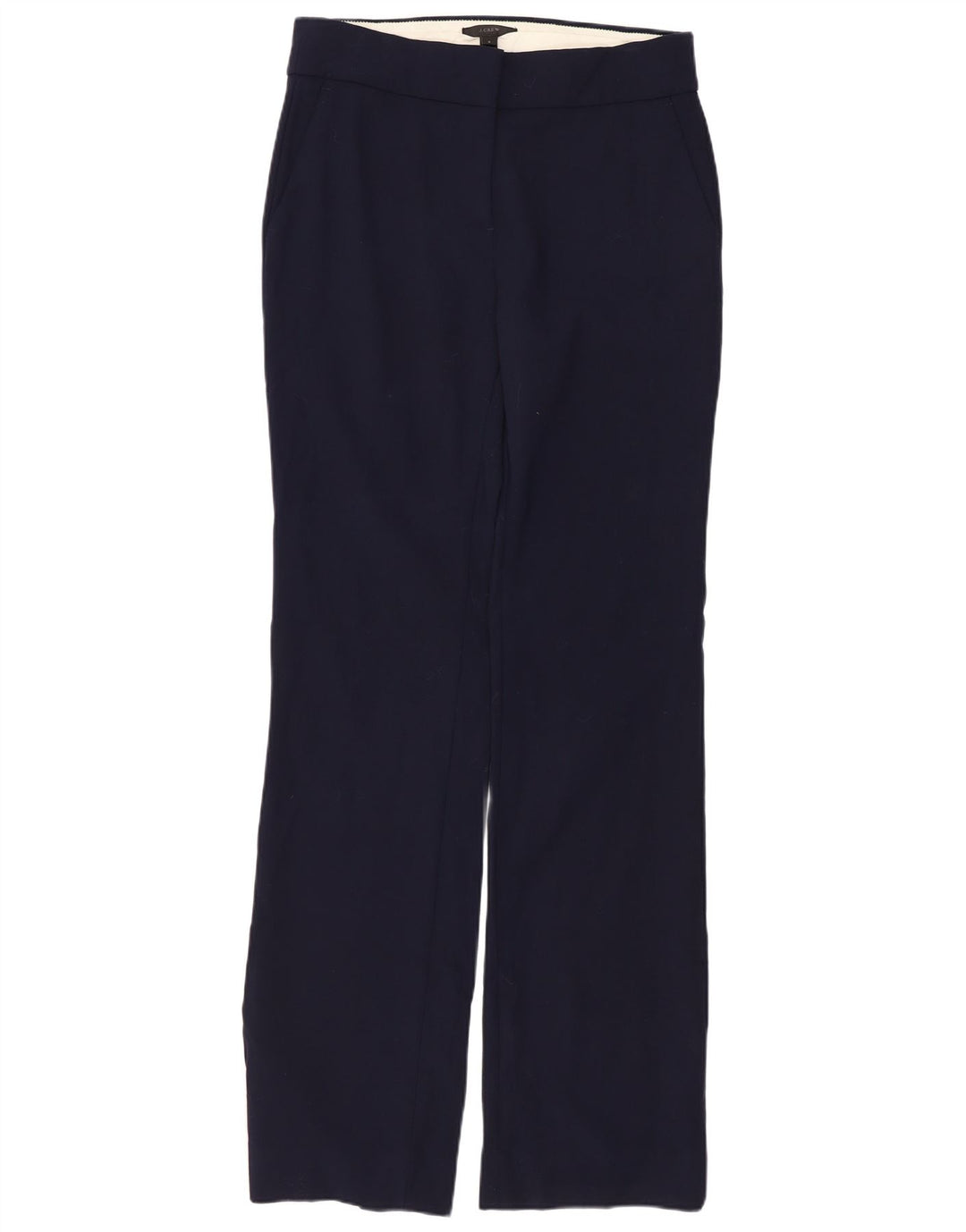 Gerade Chino-Hose für Damen von J. Crew, US 2, XS, B28, L32, Marineblau, Polyester