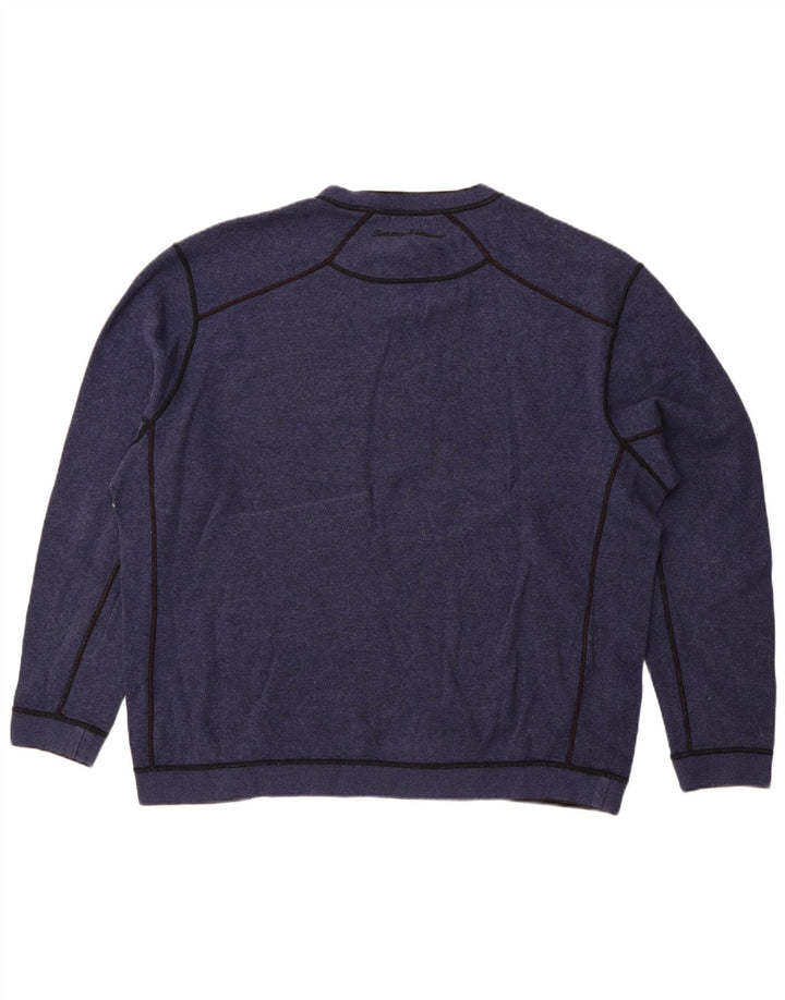 Tommy Bahama Herren Sweatshirt Pullover 2XL Marineblau