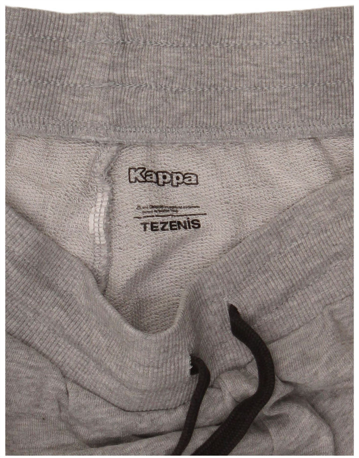 KAPPA Herren Tezenis Trainingshose Jogger Mittelgrau Farbblock
