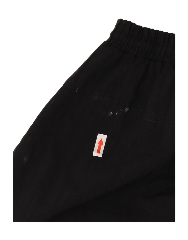 Nike Herren-Trainingshose, Jogginghose, mittelgroß, schwarzes Nylon