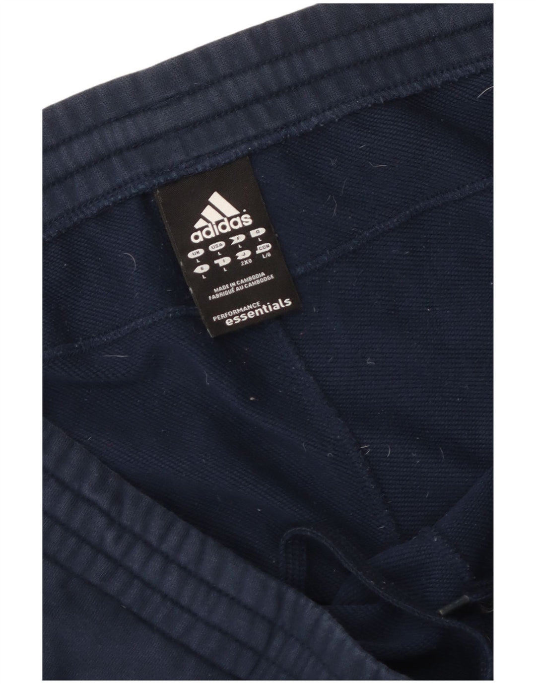 Adidas Herren Climalite Trainingshose, große marineblaue Baumwolle
