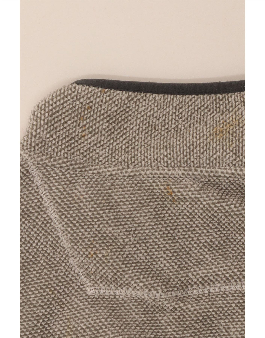 WEIRD FISH Herren-Fleecepullover mit Reißverschluss am Hals, XL, grau, Polyester