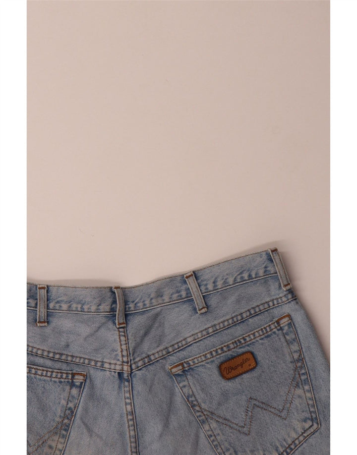 WRANGLER Mens Denim Shorts  W34 Large  Blue