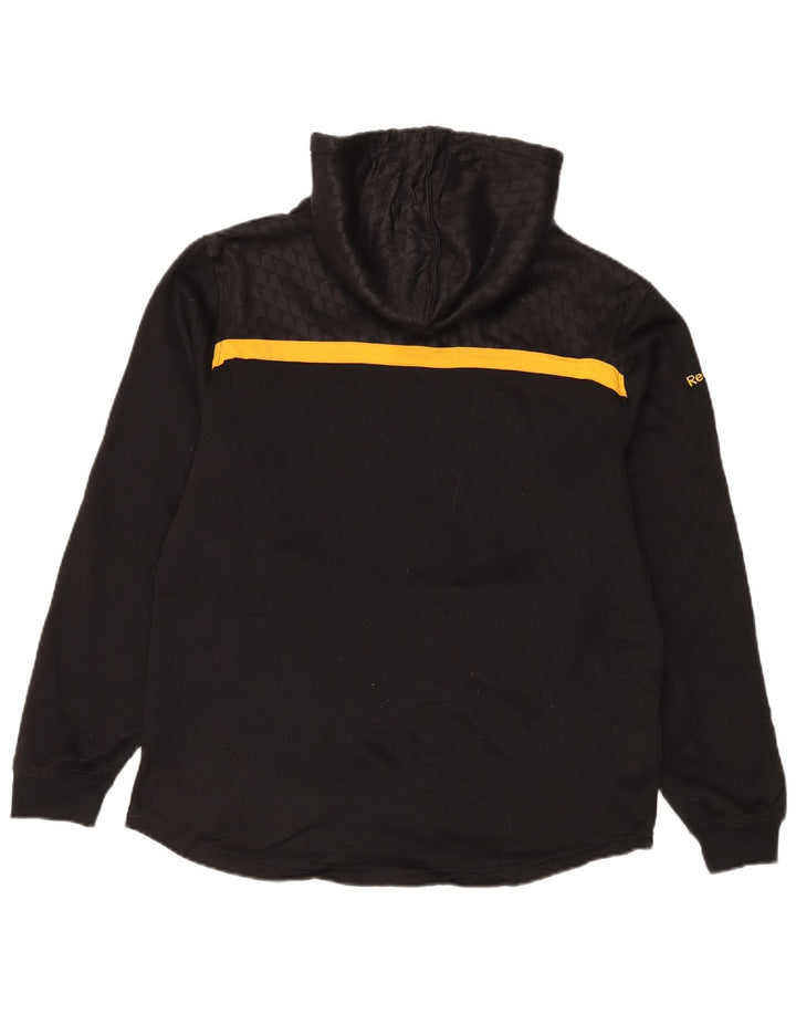 Reebok Herren Nashville Predators Kapuzenpullover Mittelschwarz Farbblock