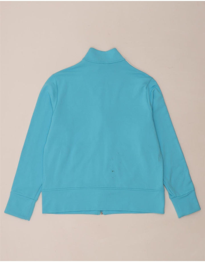 Adidas Damen Trainingsanzug Top Jacke UK 22 XL Blau Polyester