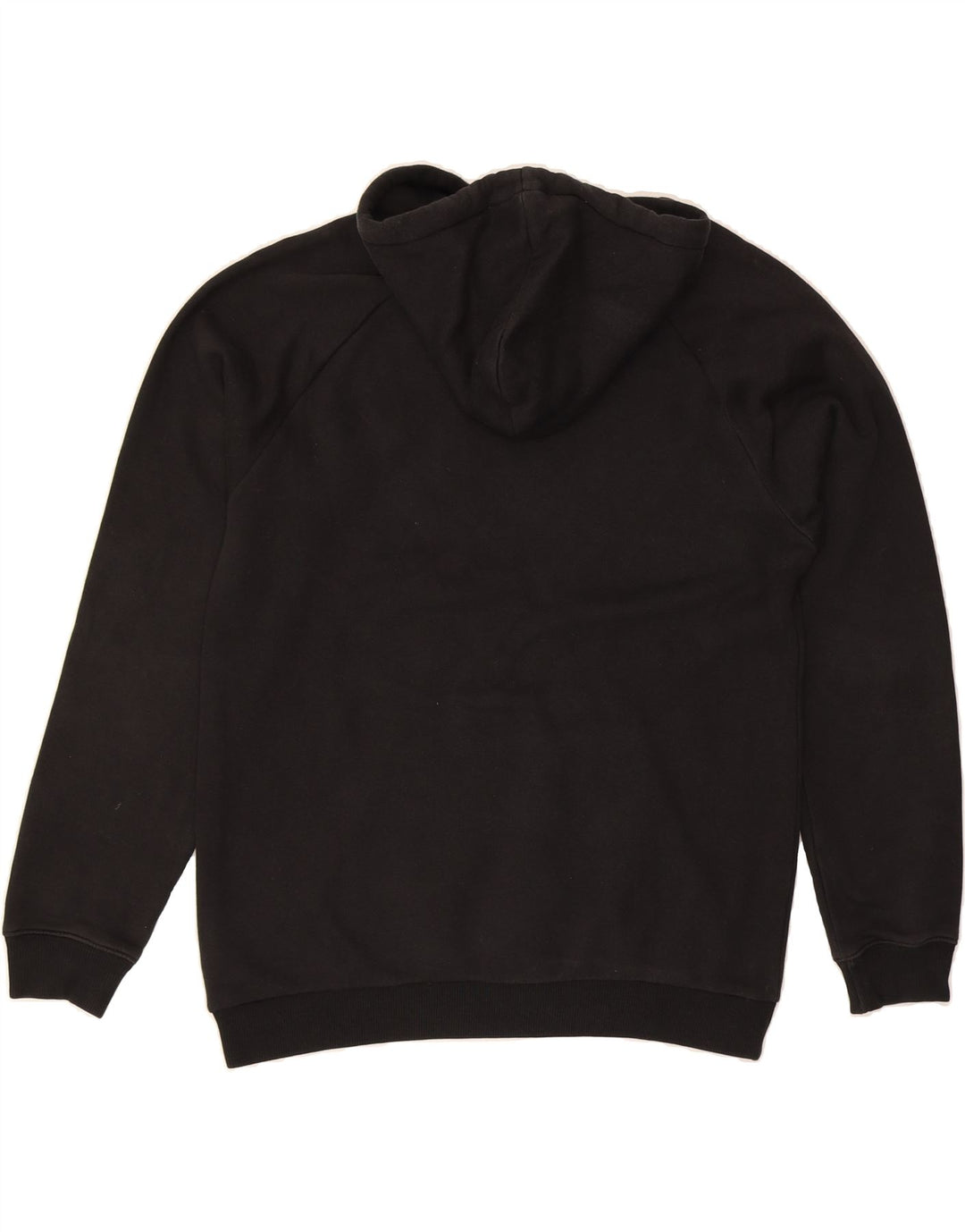 ADIDAS Mens Graphic Hoodie Jumper Medium Black Cotton Vintage Adidas and Second-Hand Adidas from Messina Hembry 