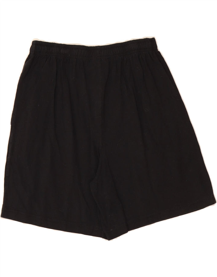 CHAMPION Mens Graphic Sport Shorts Large  Black Cotton Vintage Champion and Second-Hand Champion from Messina Hembry 