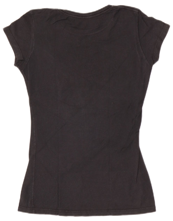 Hard Rock Cafe Mädchen Las Vegas Graphic T-Shirt Top 13–14 Jahre Medium Schwarz