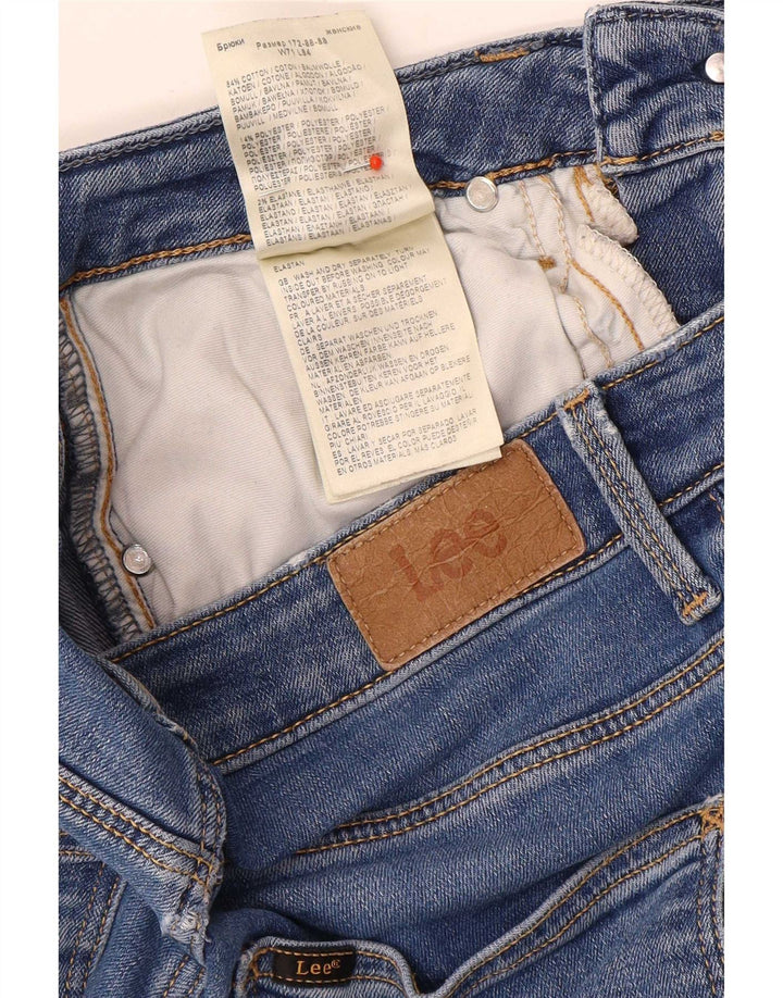 Lee Damen Breese Bootcut Jeans W28 L29 Blaue Baumwolle