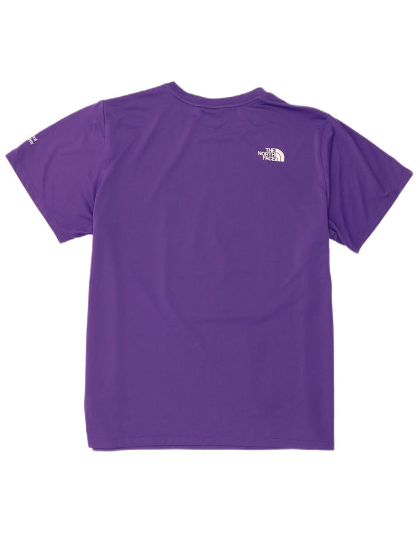 The North Face Damen Grafik-T-Shirt-Oberteil UK 20 2XL Lila Polyester