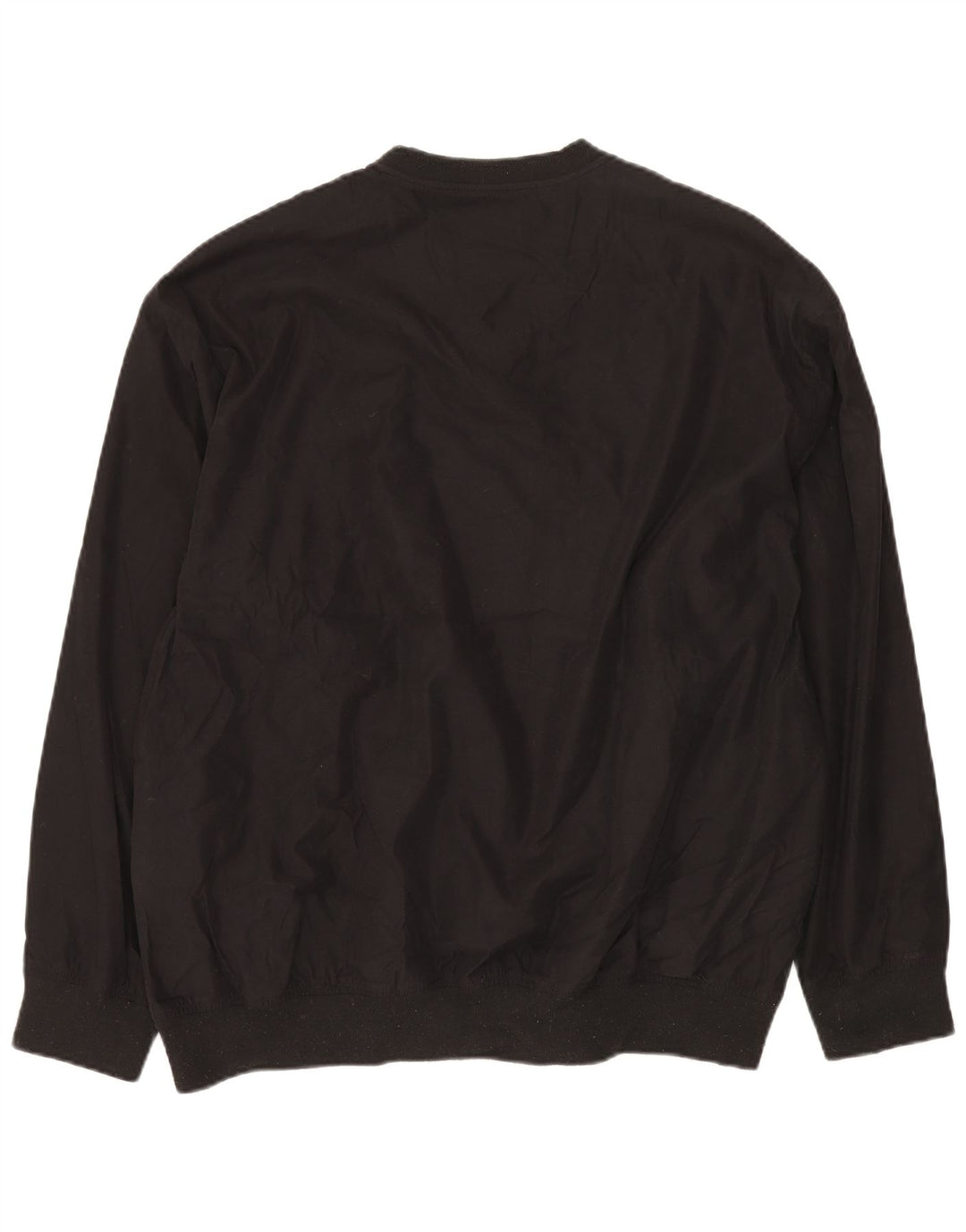 EDDIE BAUER Herren Loose Fit Top Langarm Large Schwarz Polyester