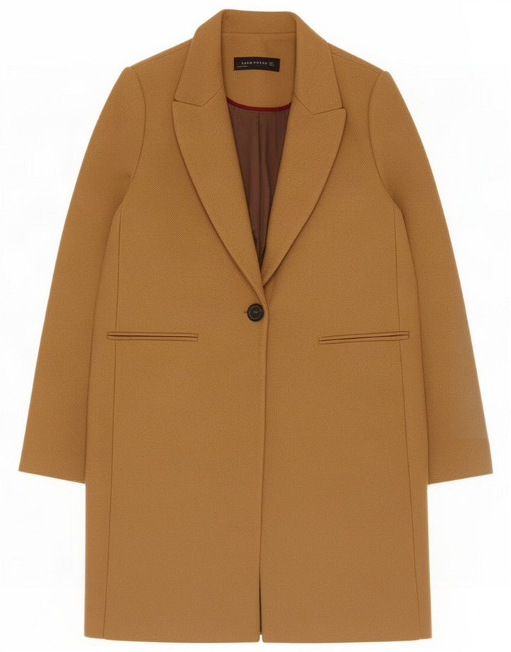 Zara Damenmantel UK 14 Large Brown