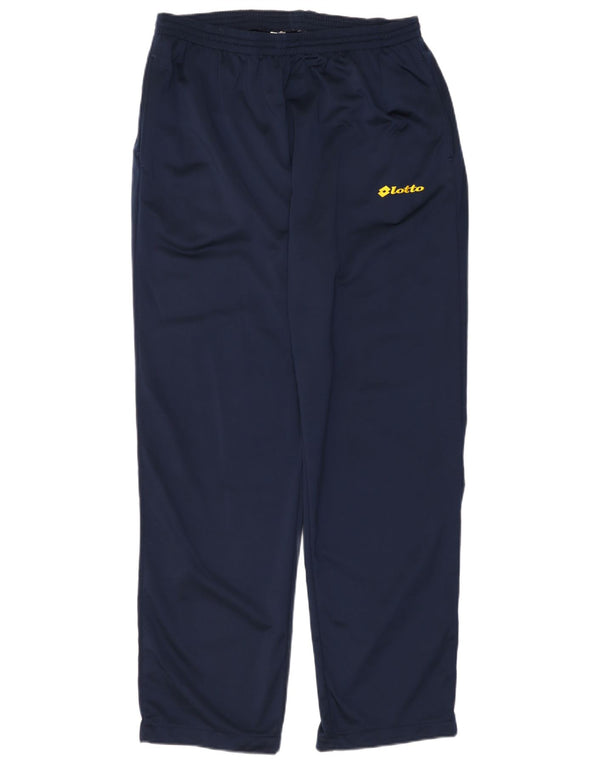 LOTTO Herren-Trainingsanzug mit Grafik, 2XL, Marineblau, Farbblock-Polyester