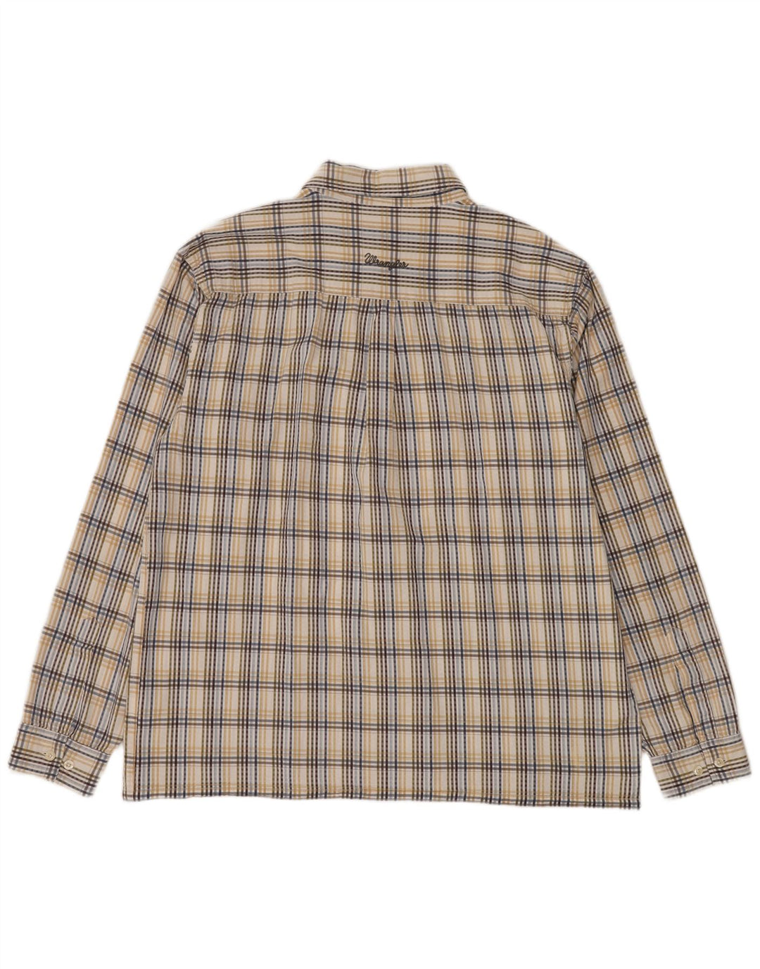 Wrangler Herrenhemd XL, mehrfarbig, kariert, Baumwolle