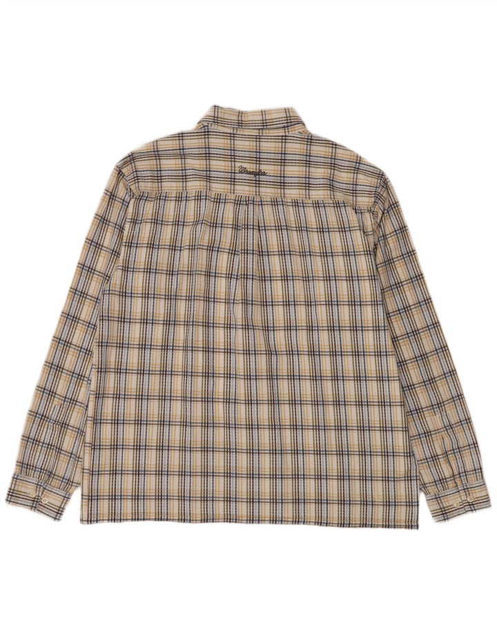 Wrangler Herrenhemd XL, mehrfarbig, kariert, Baumwolle