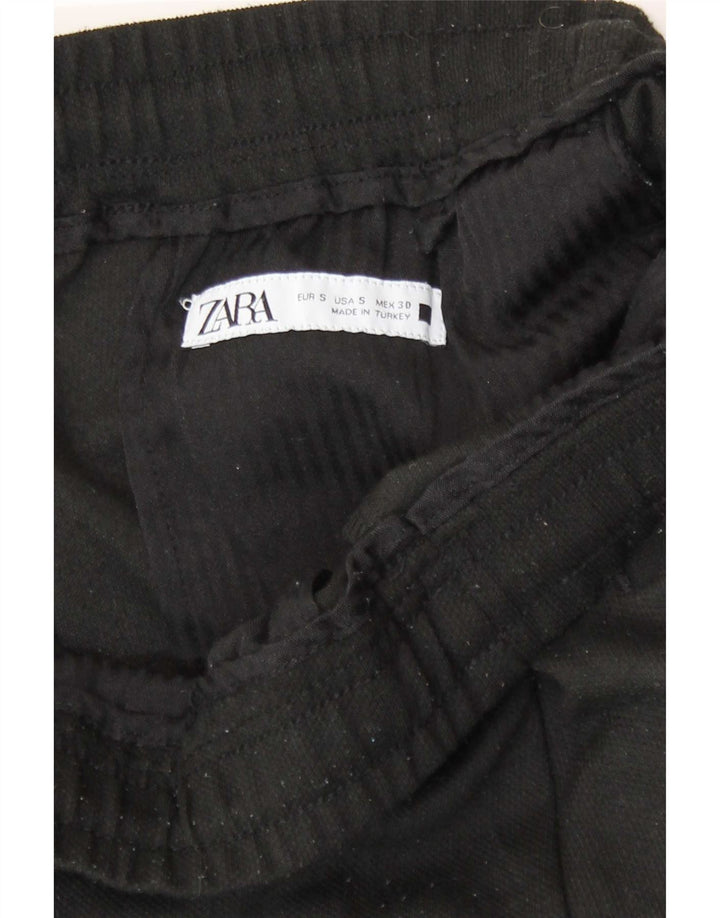 Zara Herren-Freizeithose, Größe S, W30, L27, Schwarz