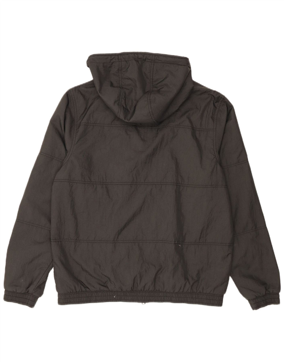 Jordan Herren-Trainingsanzug mit Kapuze, große Jacke aus grauem Nylon